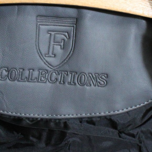 F Collection Vegan Leather Jacket - Picture 2 of 5